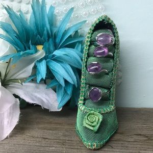 8/$25 💐🌸🌺 amethyst ring